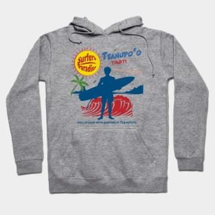 Teahupoo Tahiti Surfer Hoodie